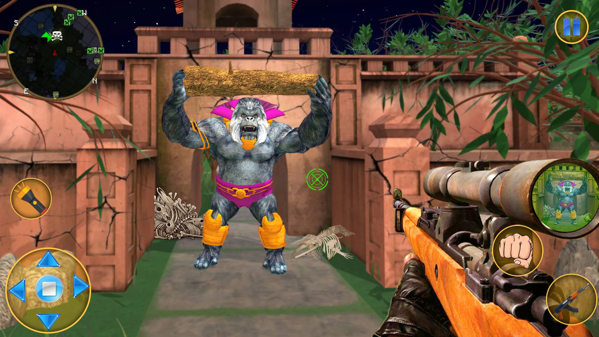 Monster hunter- Zombie Hunter | Indus Appstore | Screenshot