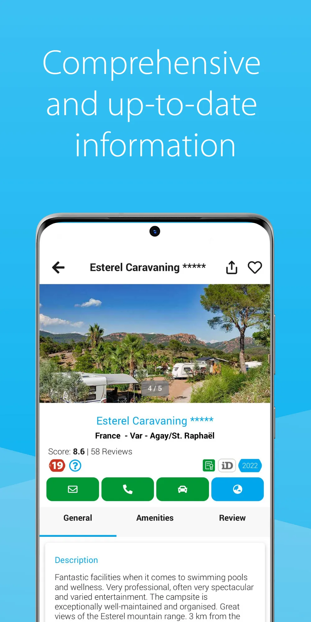 CampingCard ACSI | Indus Appstore | Screenshot