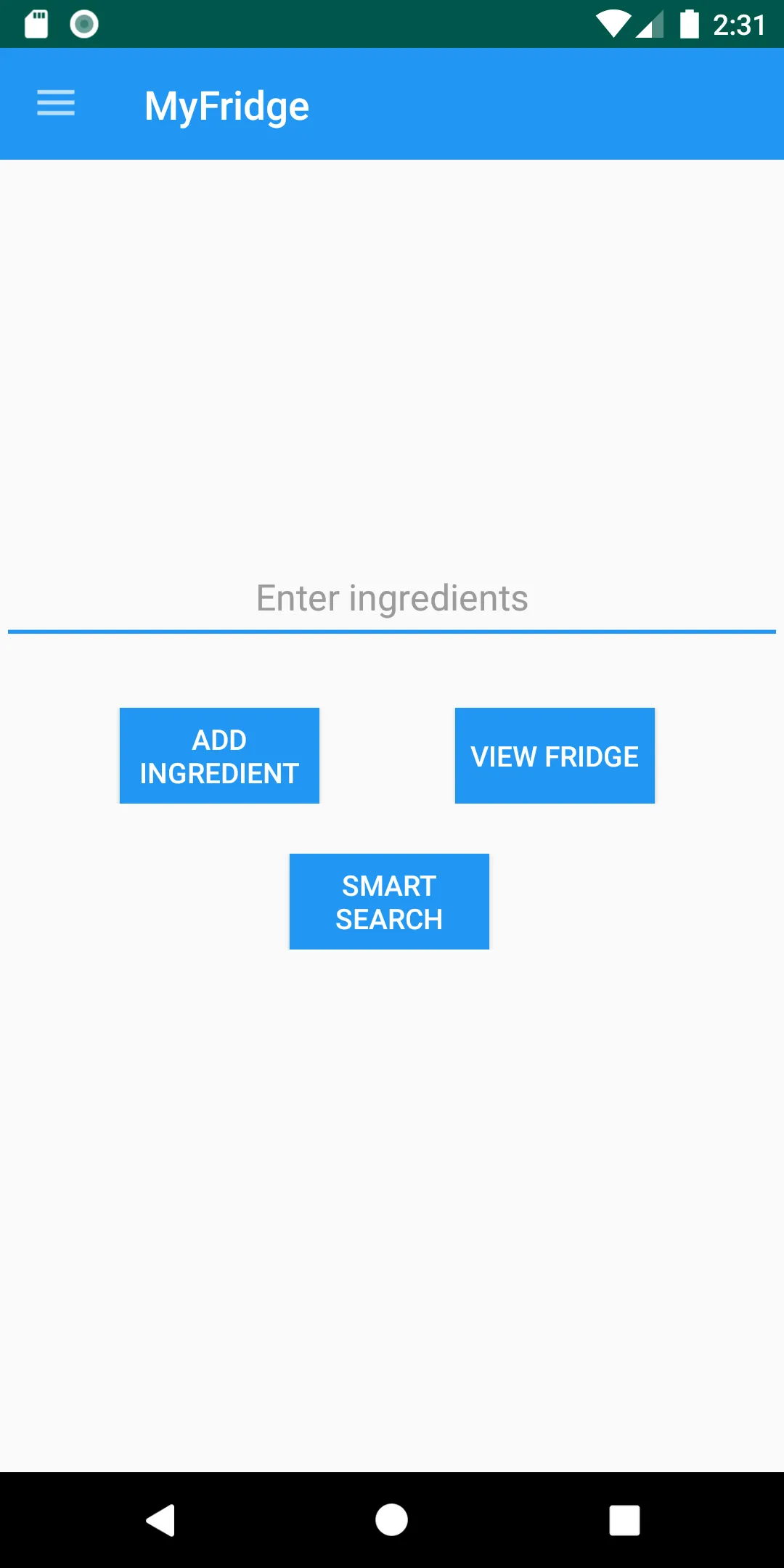 MyFridge: Personalized Recipes | Indus Appstore | Screenshot