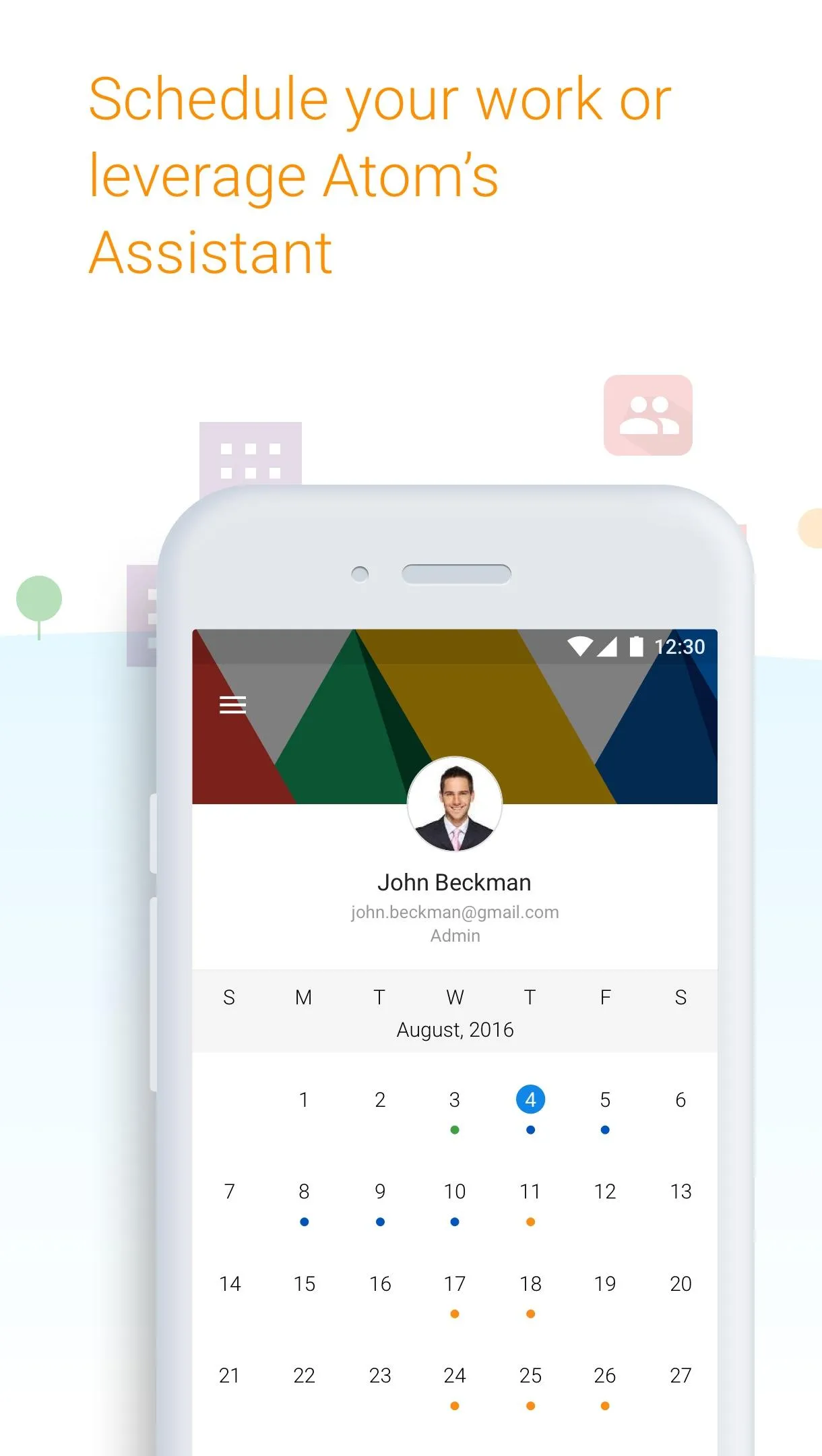 Atom - Manage Your Workforce | Indus Appstore | Screenshot