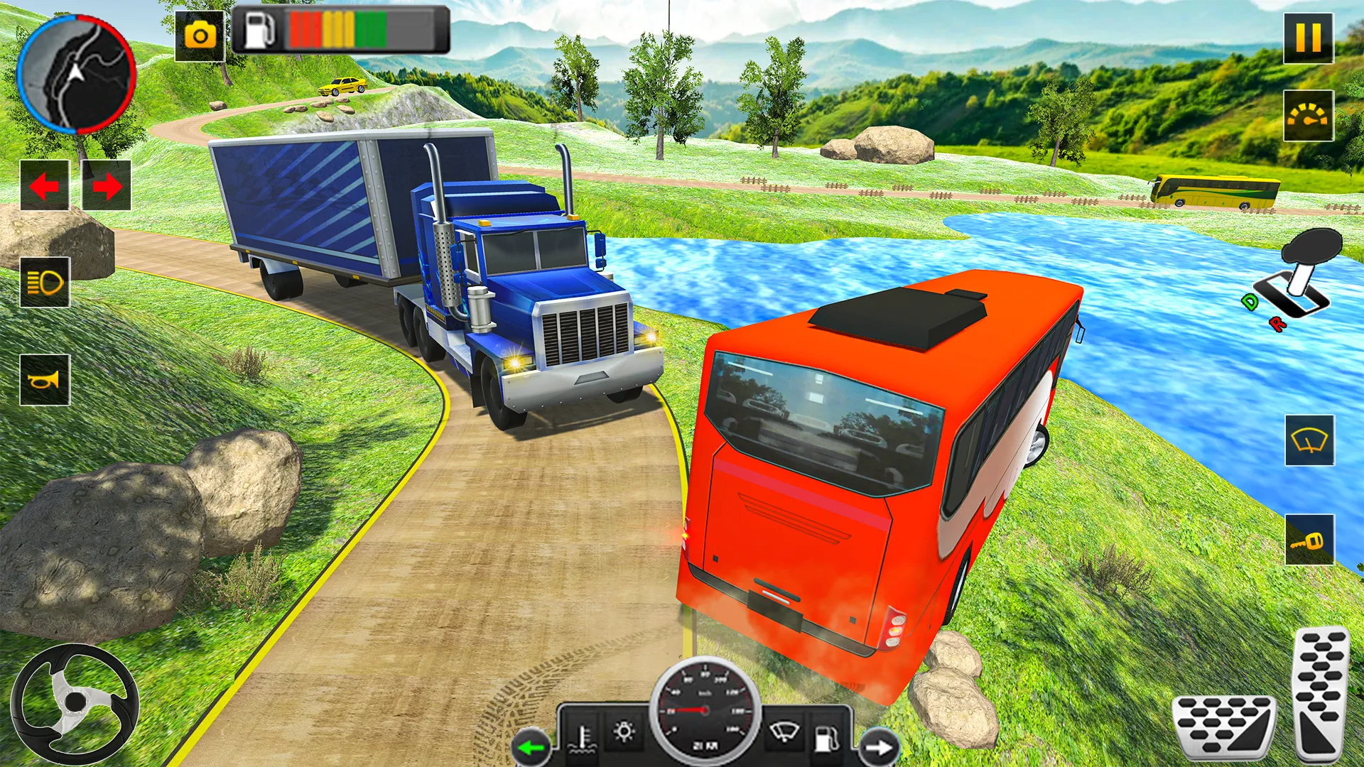 coach bus driving game offline | Indus Appstore | Screenshot