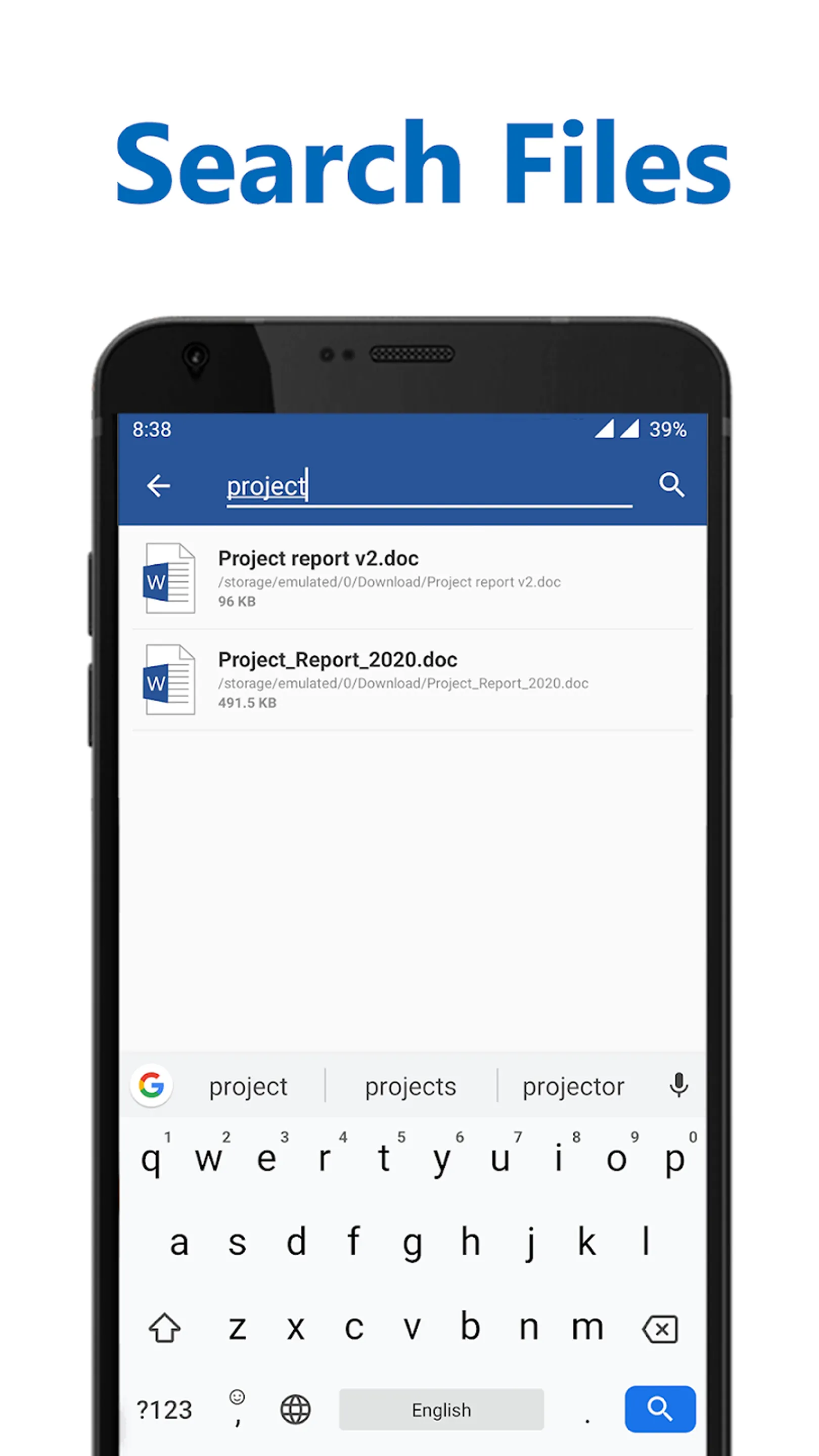 Docx Reader - Office Reader | Indus Appstore | Screenshot