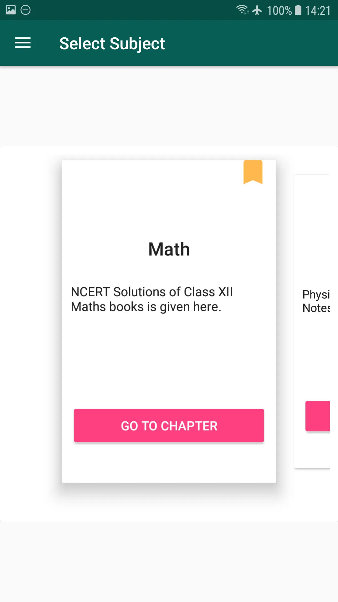 Class 12 PCM Notes Offline | Indus Appstore | Screenshot