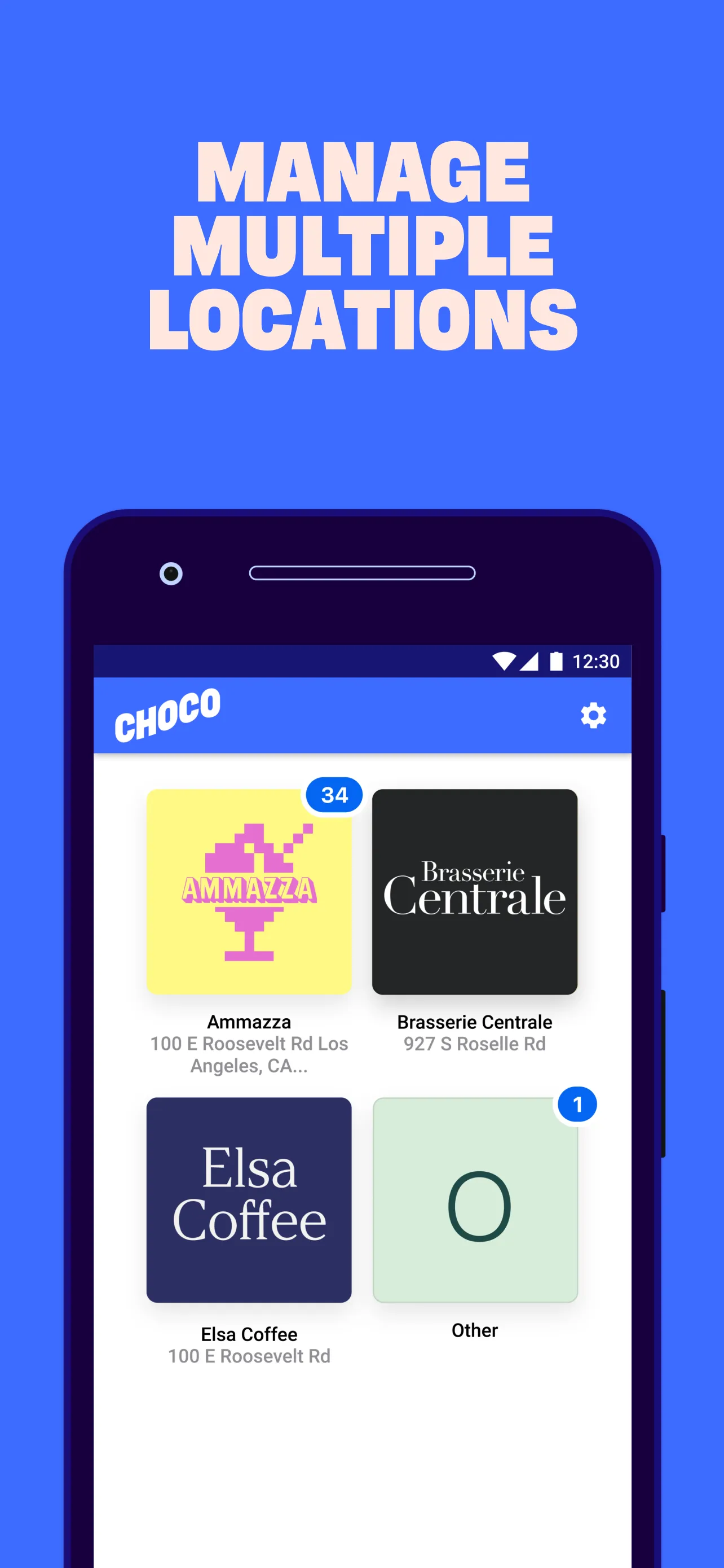 Choco - Order Supplies | Indus Appstore | Screenshot