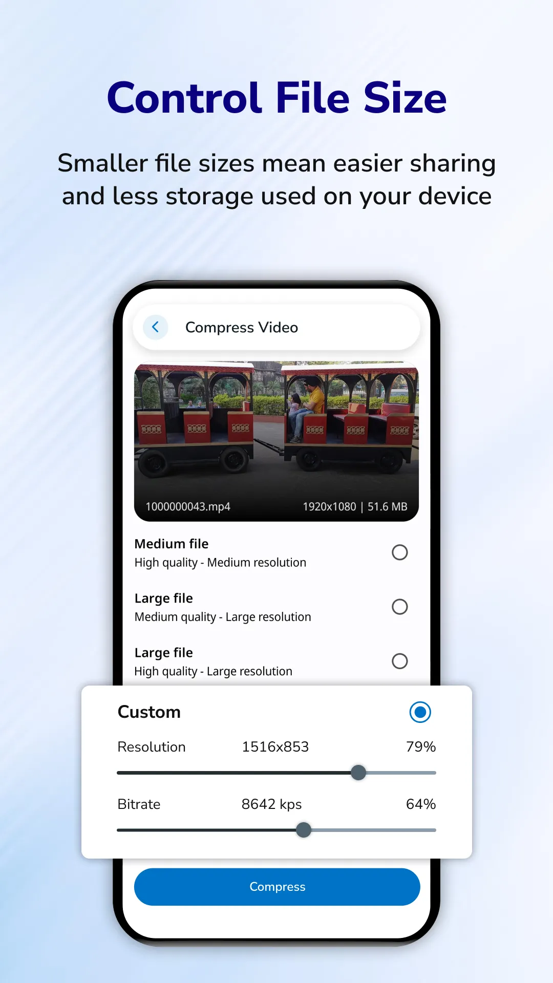 Video Compressor | Indus Appstore | Screenshot