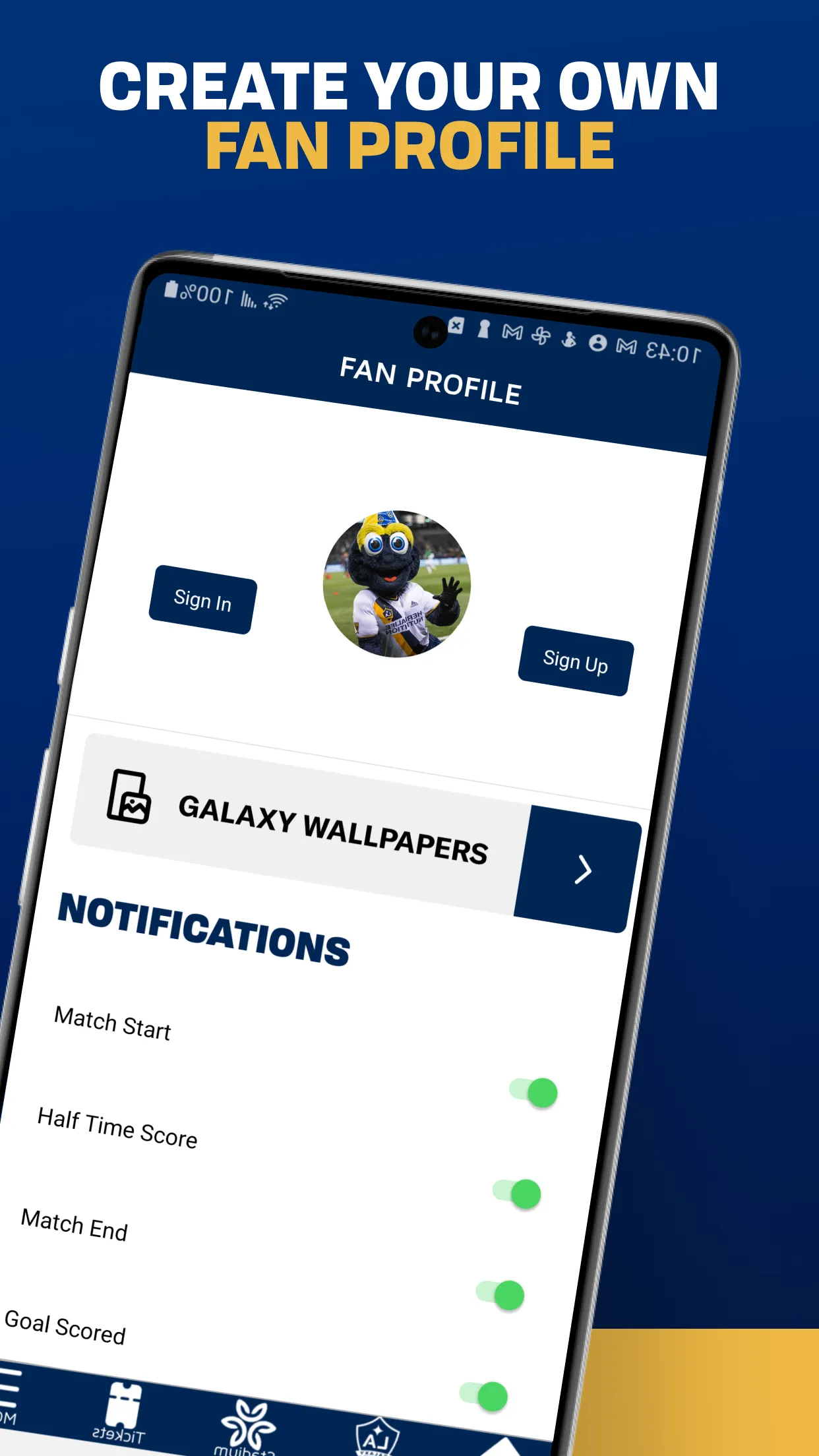 LA Galaxy App | Indus Appstore | Screenshot