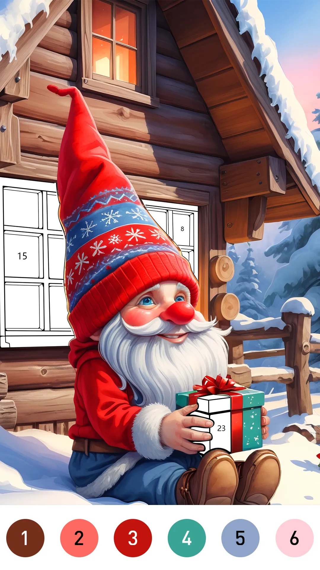 Fairytale Color by number game | Indus Appstore | Screenshot