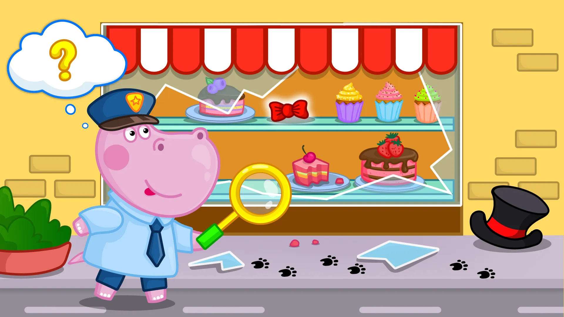 Detective Hippo: Police game | Indus Appstore | Screenshot