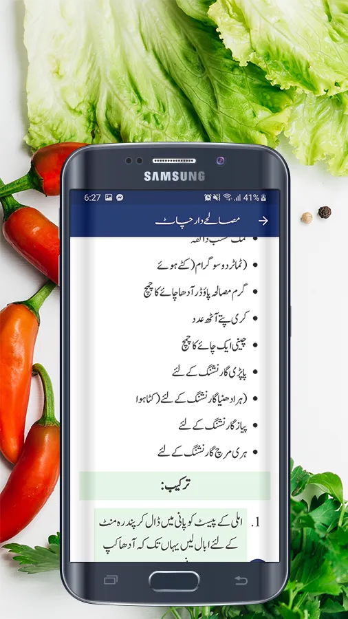 Urdu Recipes | Indus Appstore | Screenshot