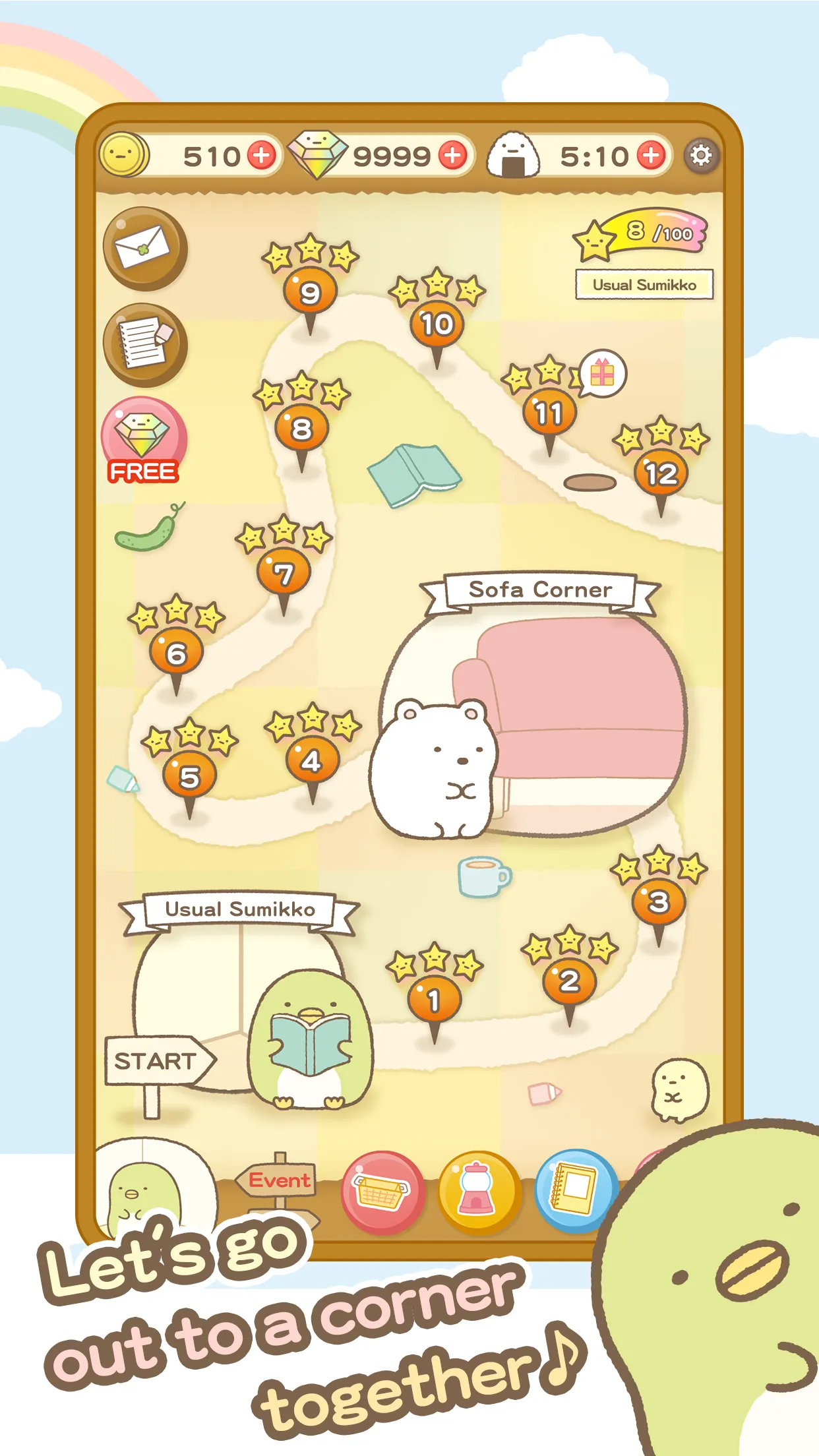 Sumikko gurashi-Puzzling Ways | Indus Appstore | Screenshot