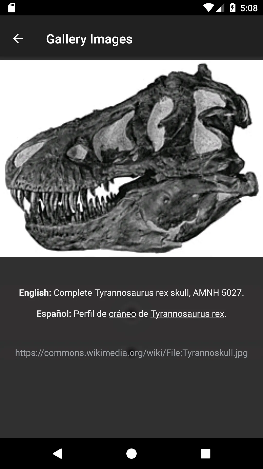 Dinosaurs: Encyclopedia | Indus Appstore | Screenshot