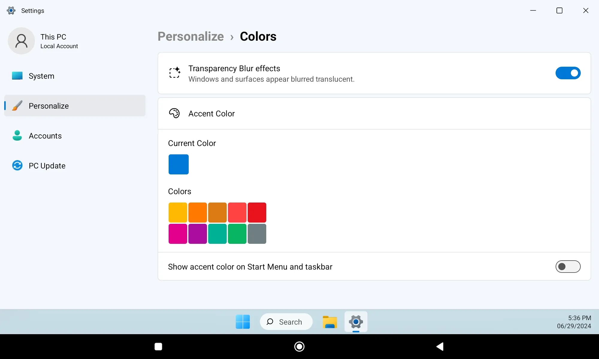 HyperDroid - PC Launcher | Indus Appstore | Screenshot
