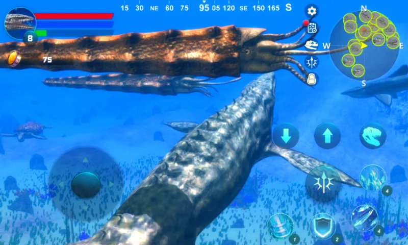 Mosasaurus Simulator | Indus Appstore | Screenshot