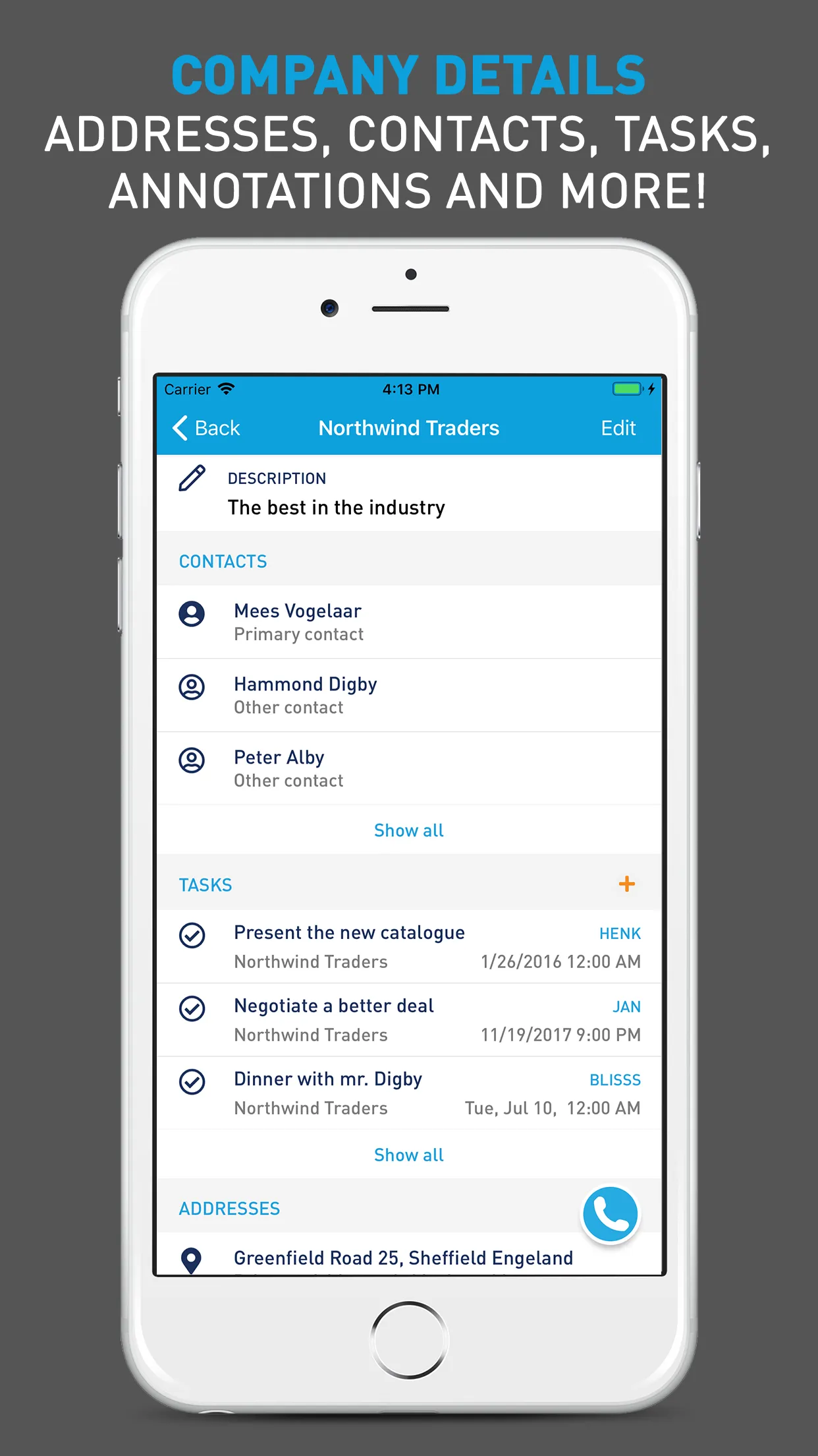 MyDesk CRM | Indus Appstore | Screenshot