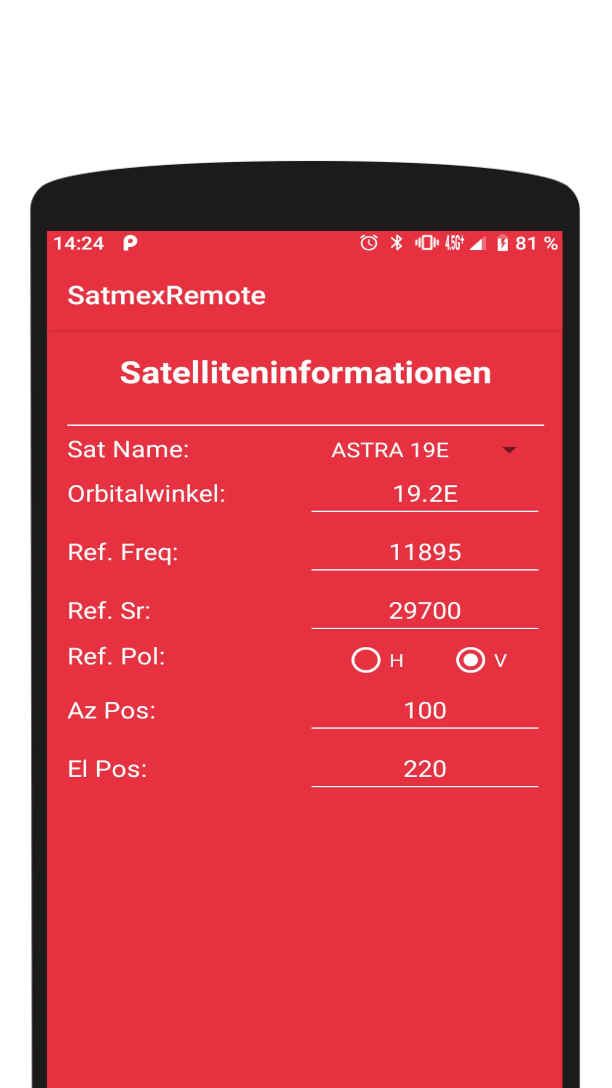 SatmexRemote | Indus Appstore | Screenshot