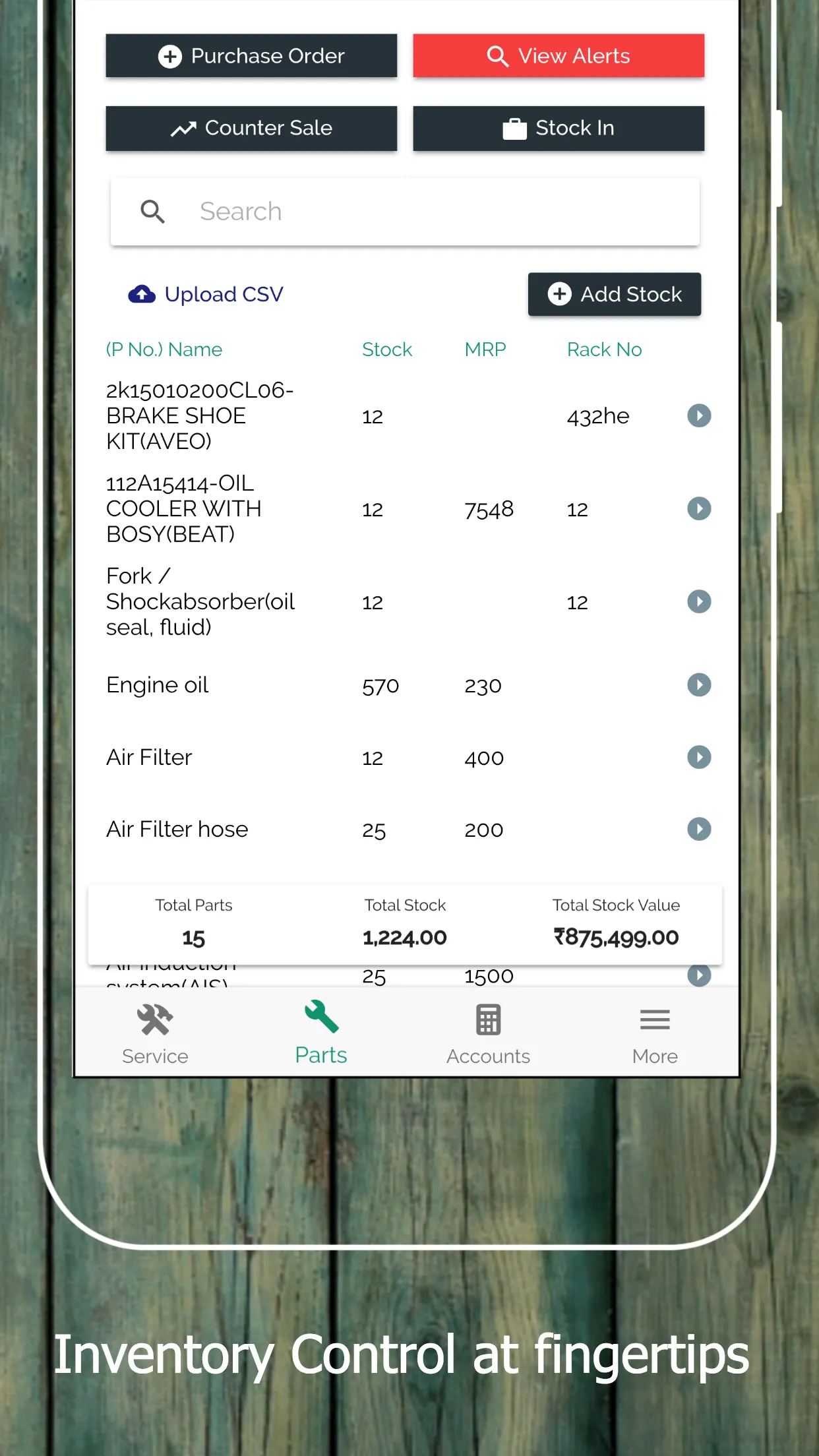 GaragePlug: Workshop Managemen | Indus Appstore | Screenshot