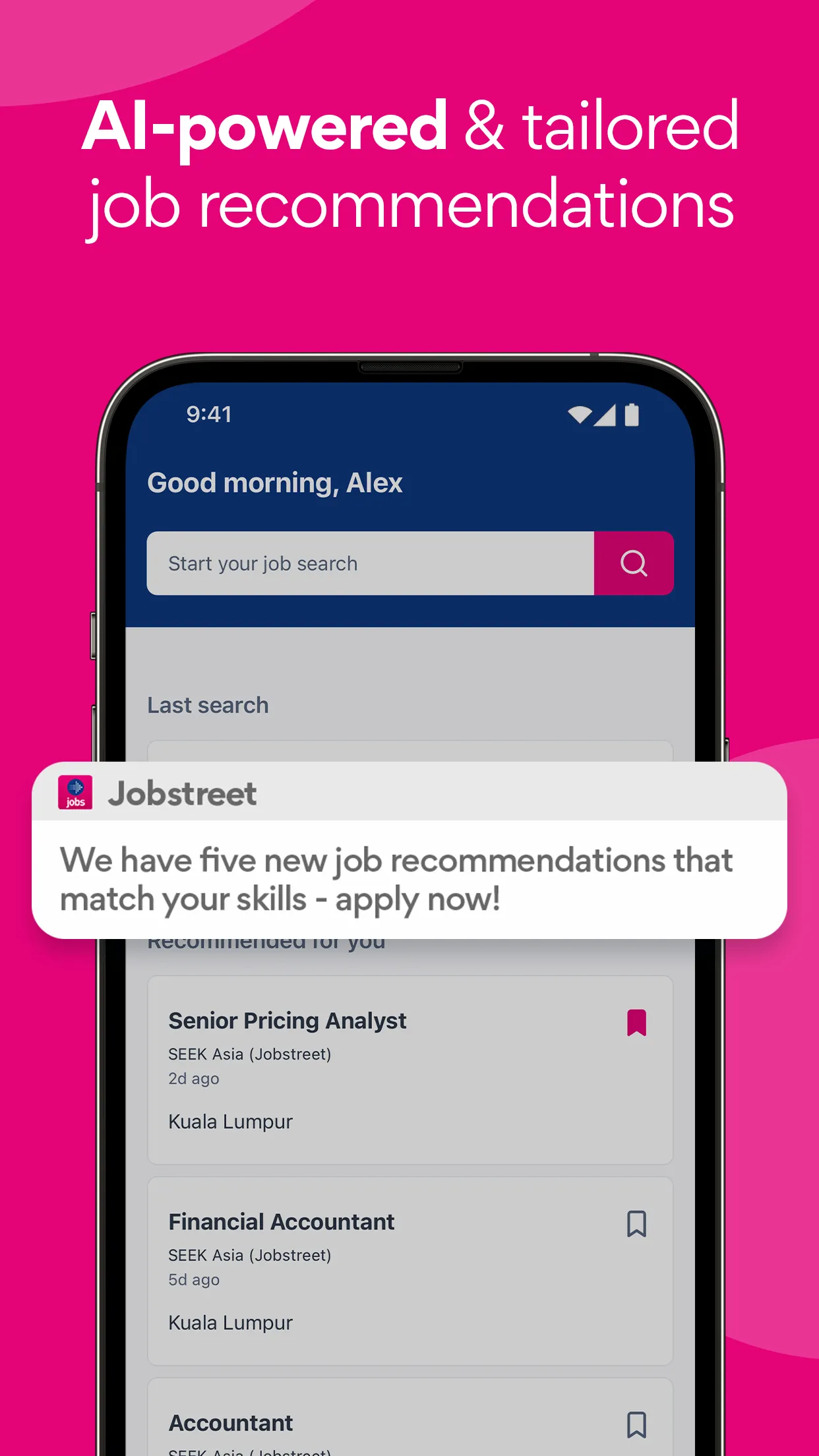 Jobstreet: Job Search & Career | Indus Appstore | Screenshot