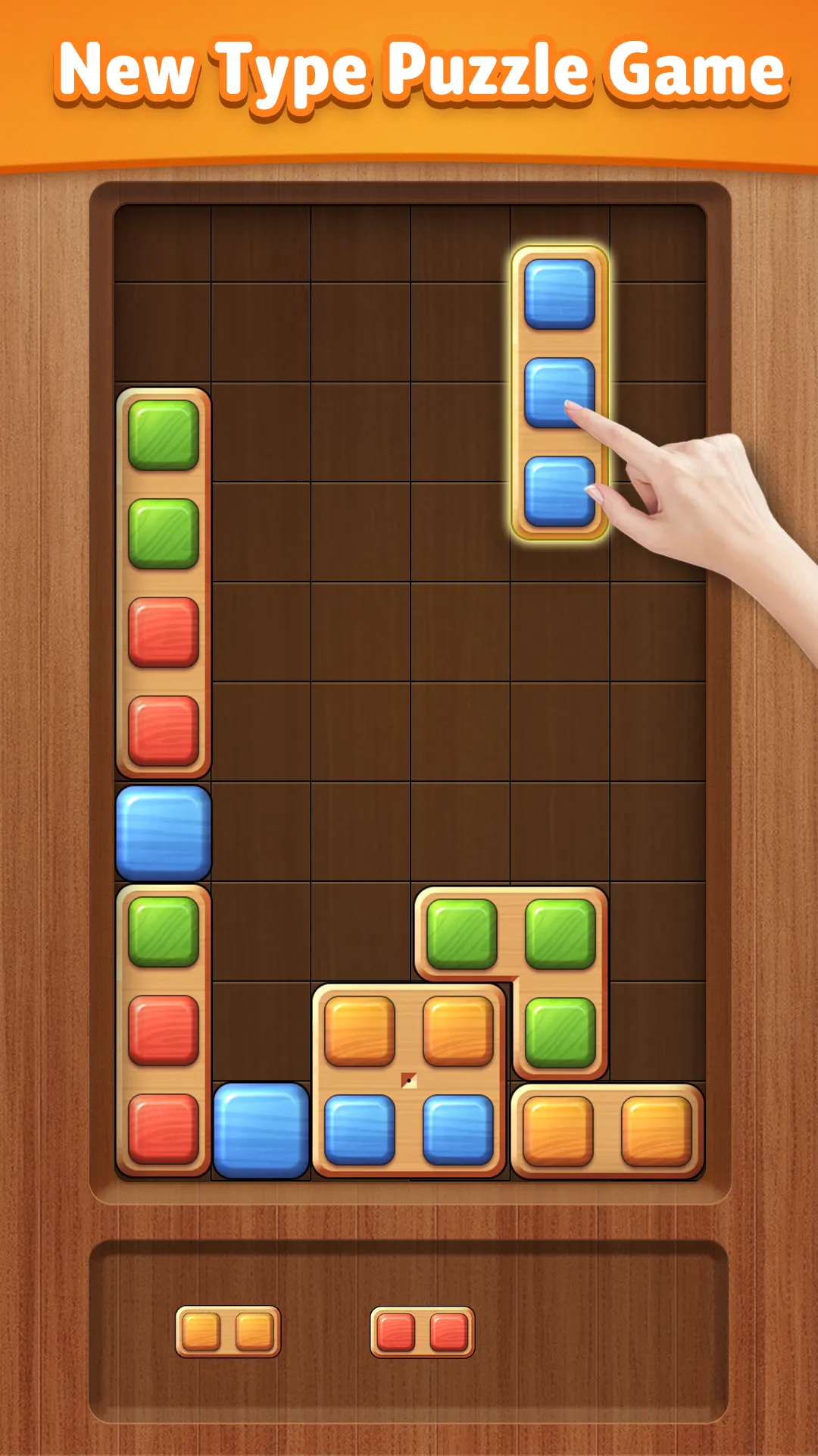 Color Wood Block Puzzle | Indus Appstore | Screenshot