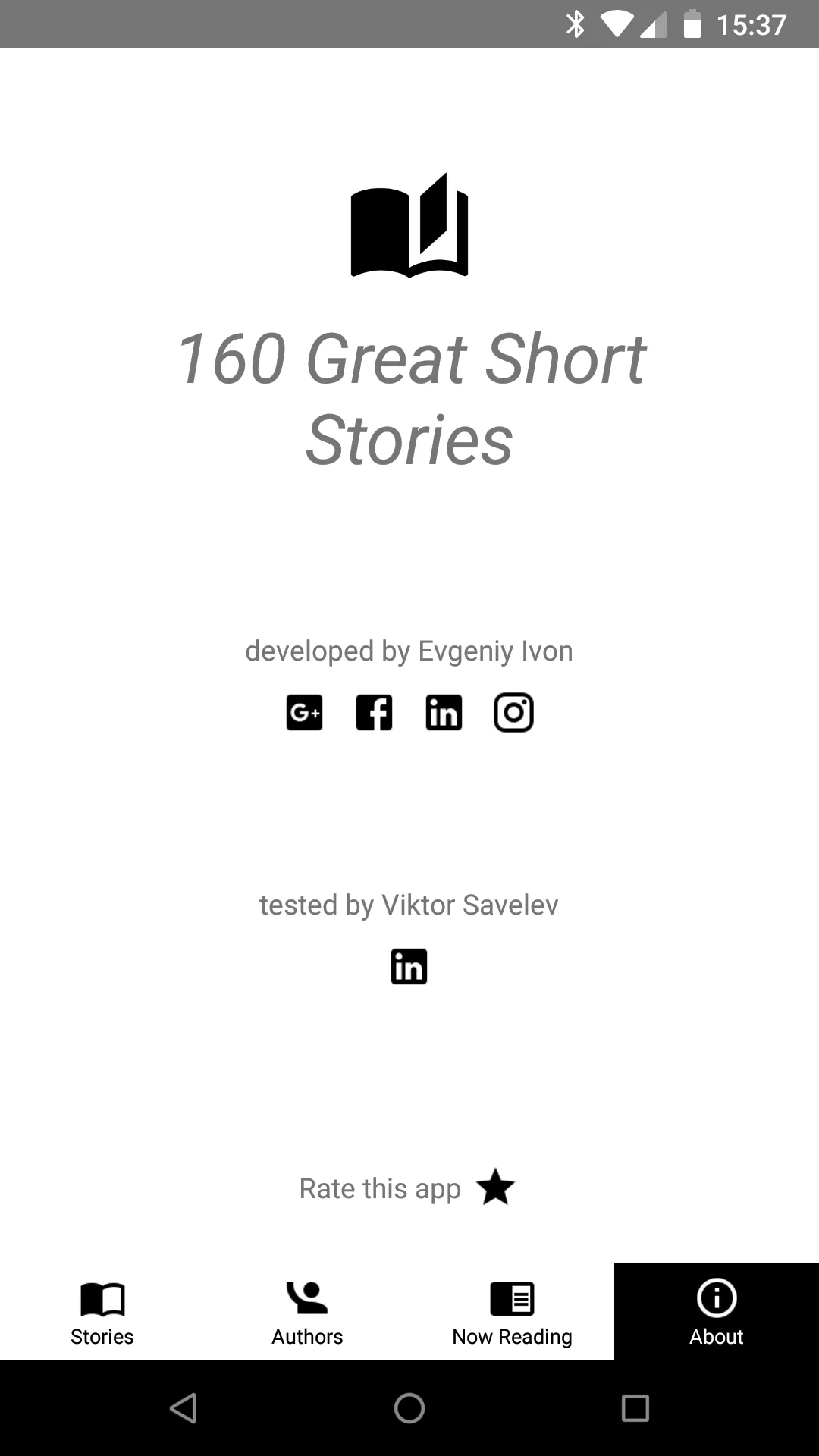 160 Great Short Stories | Indus Appstore | Screenshot