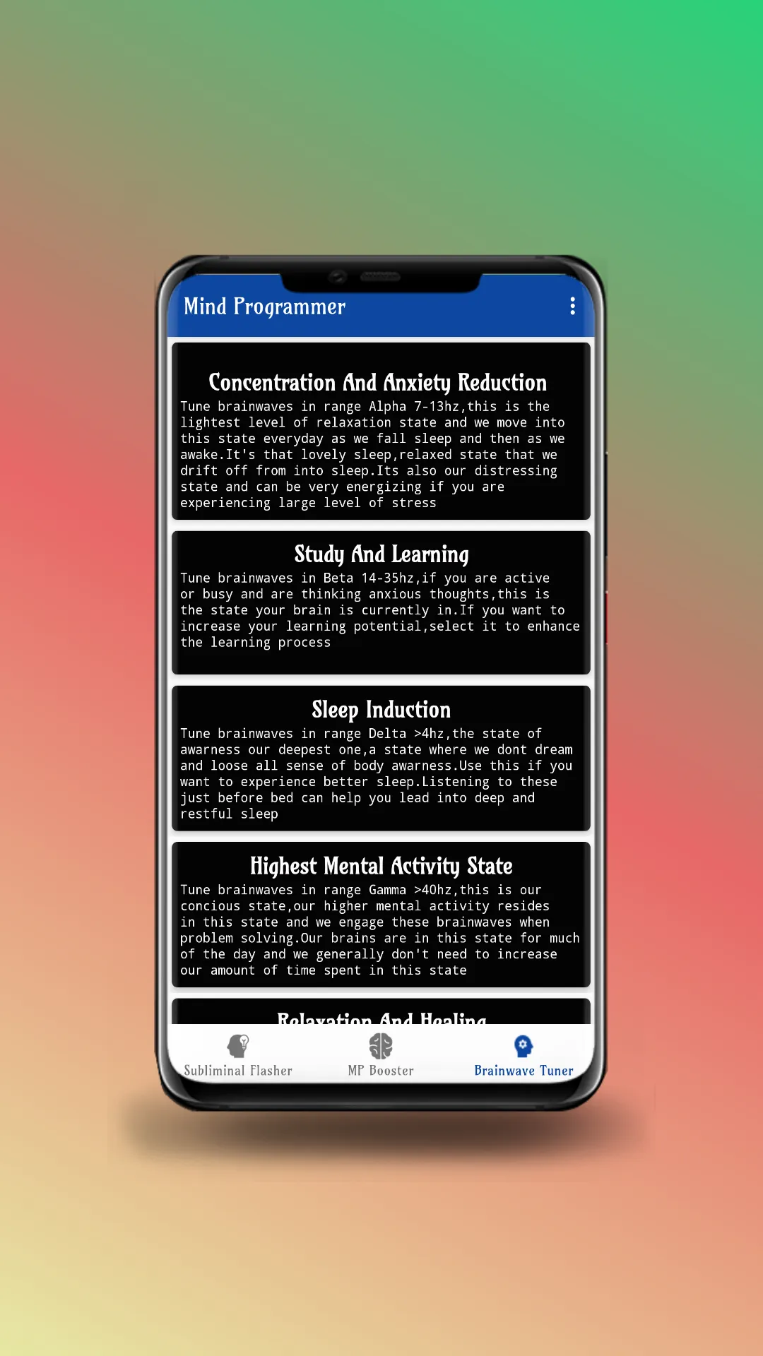 Mind Programmer Lite | Indus Appstore | Screenshot