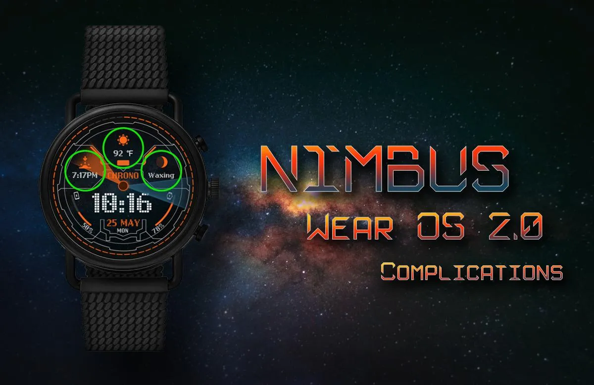 Nimbus Watch Face | Indus Appstore | Screenshot