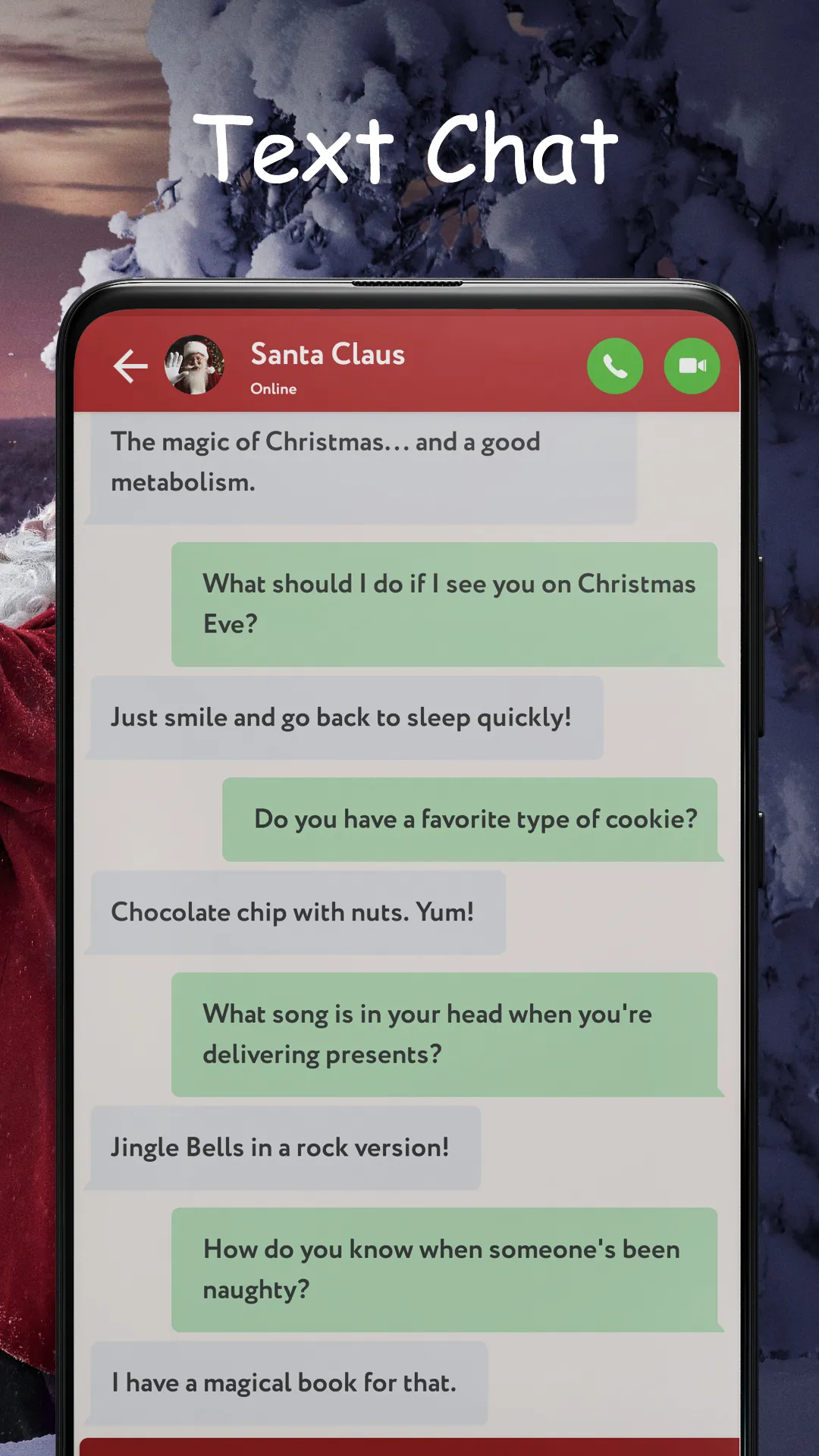 Prank Video Call Santa Claus | Indus Appstore | Screenshot