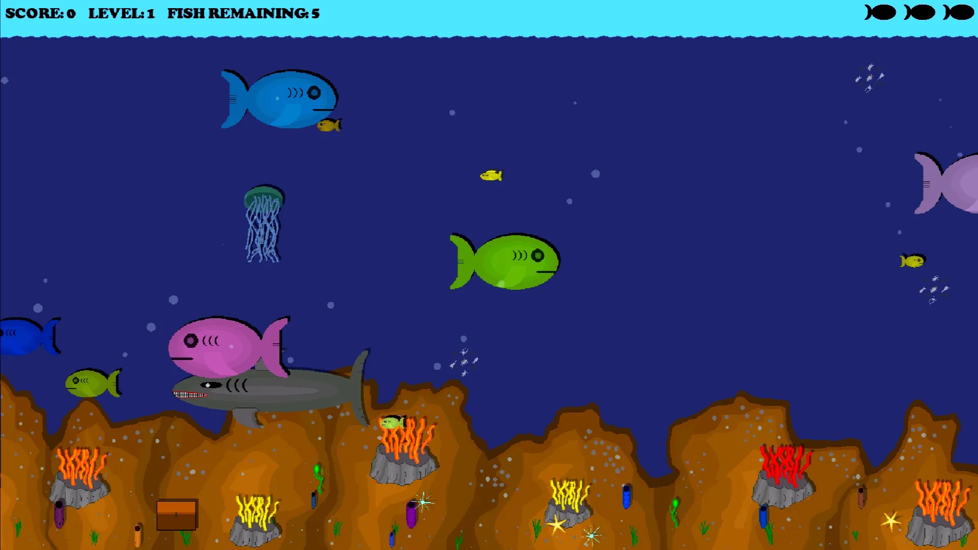 Fish, Fish, SHARK! | Indus Appstore | Screenshot