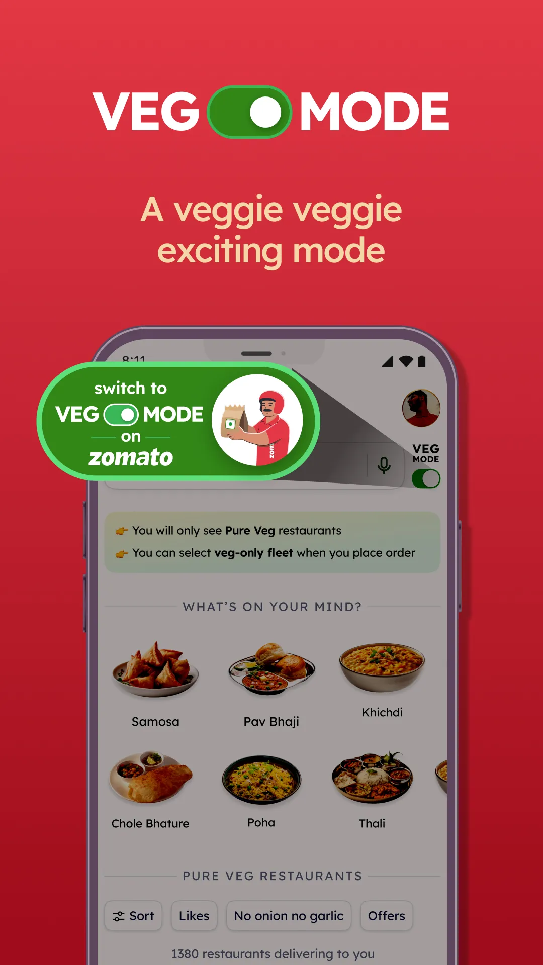 Zomato: Food Delivery & Dining | Indus Appstore | Screenshot