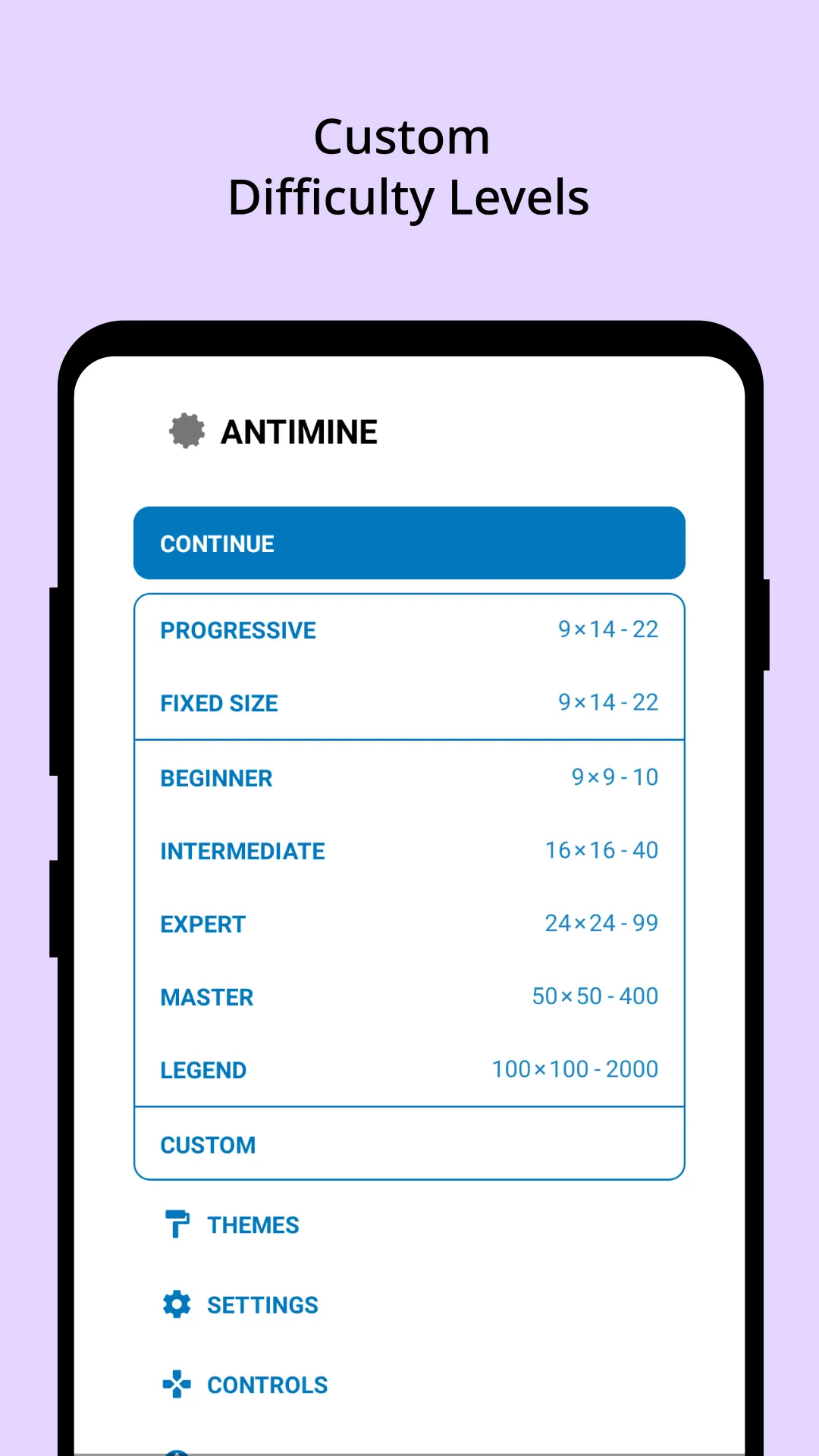 Antimine: no guess minesweeper | Indus Appstore | Screenshot