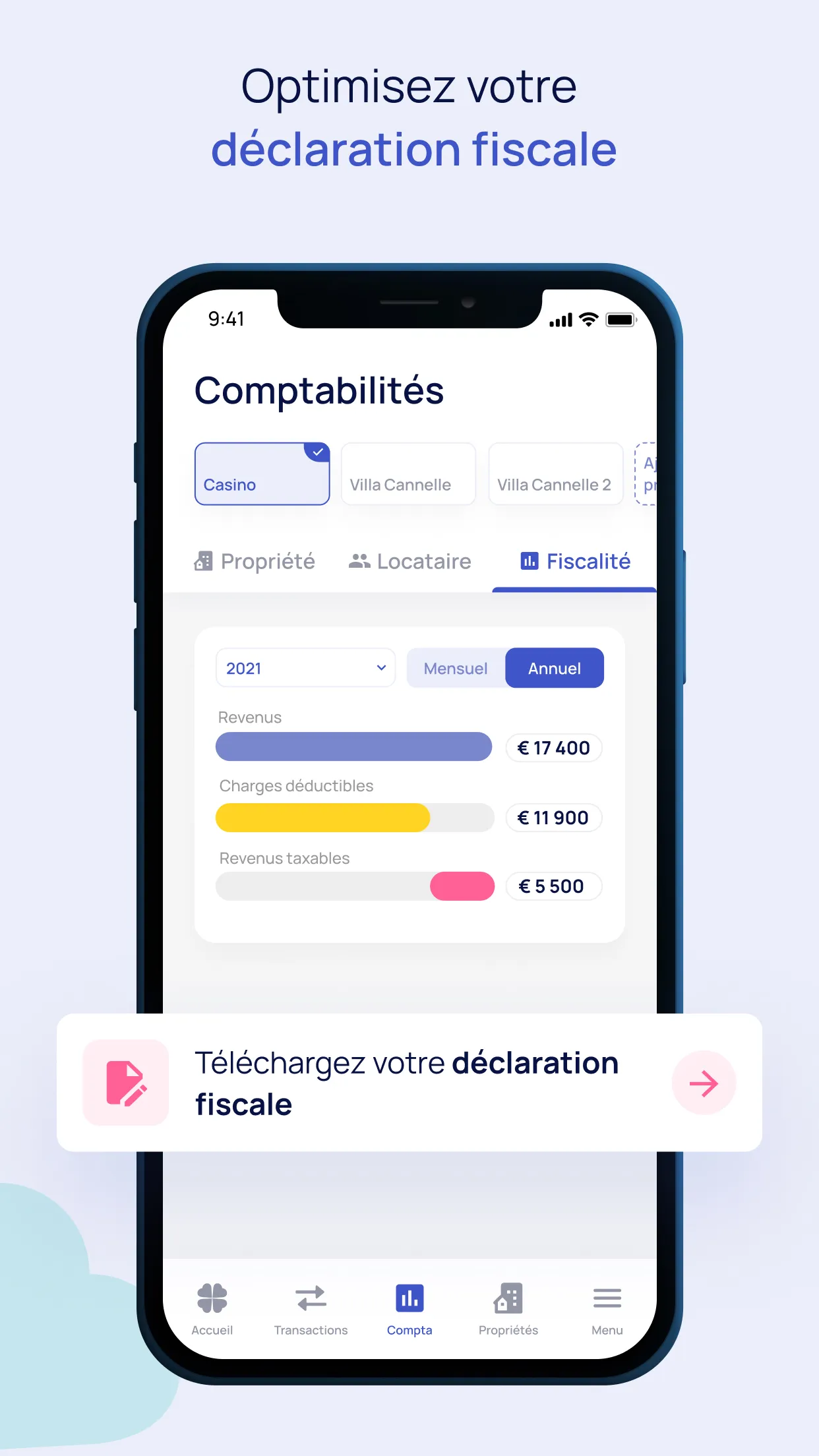 Qlower - fiscalité immobilière | Indus Appstore | Screenshot