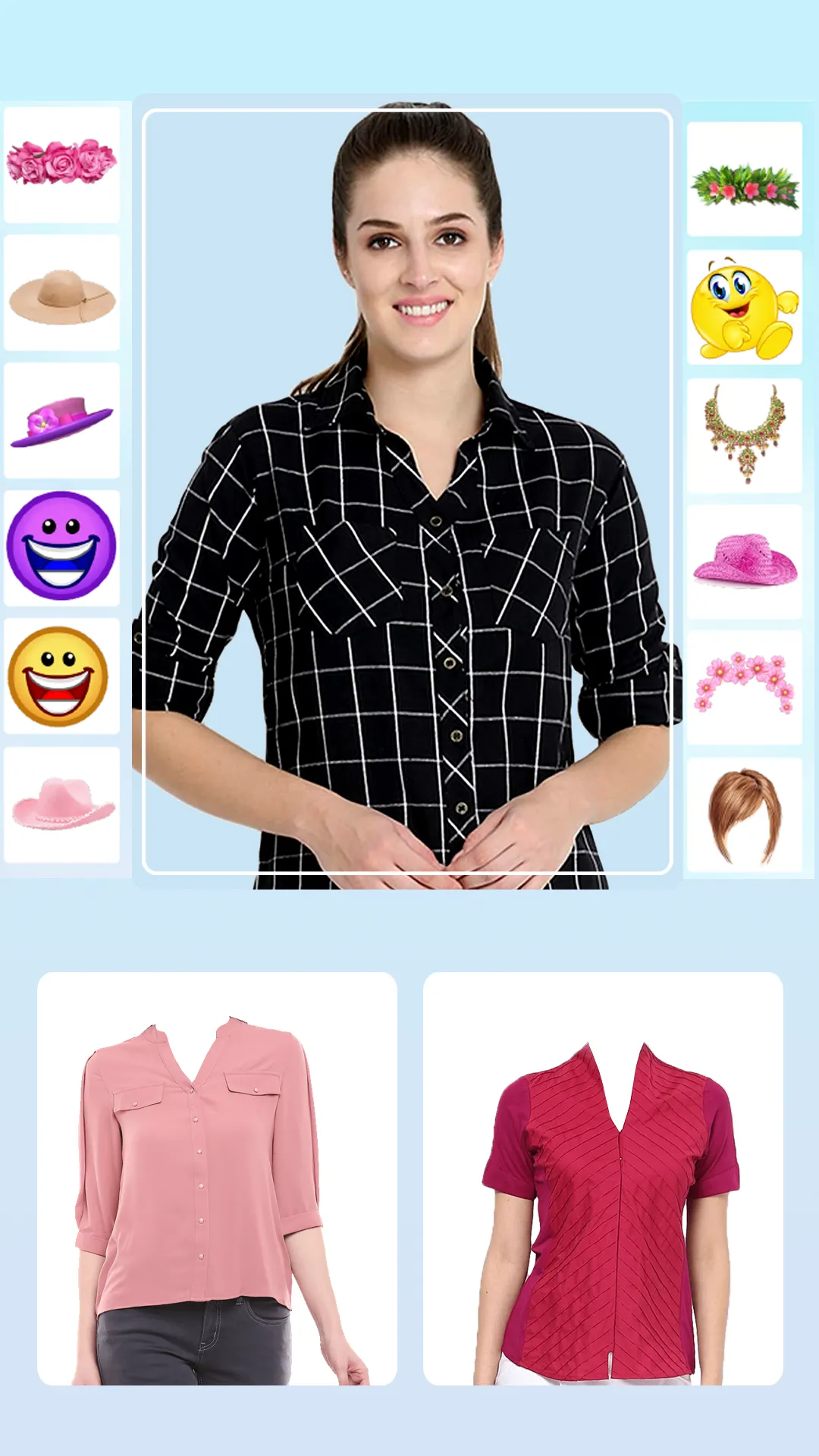 Women Formal Shirt PhotoEditor | Indus Appstore | Screenshot