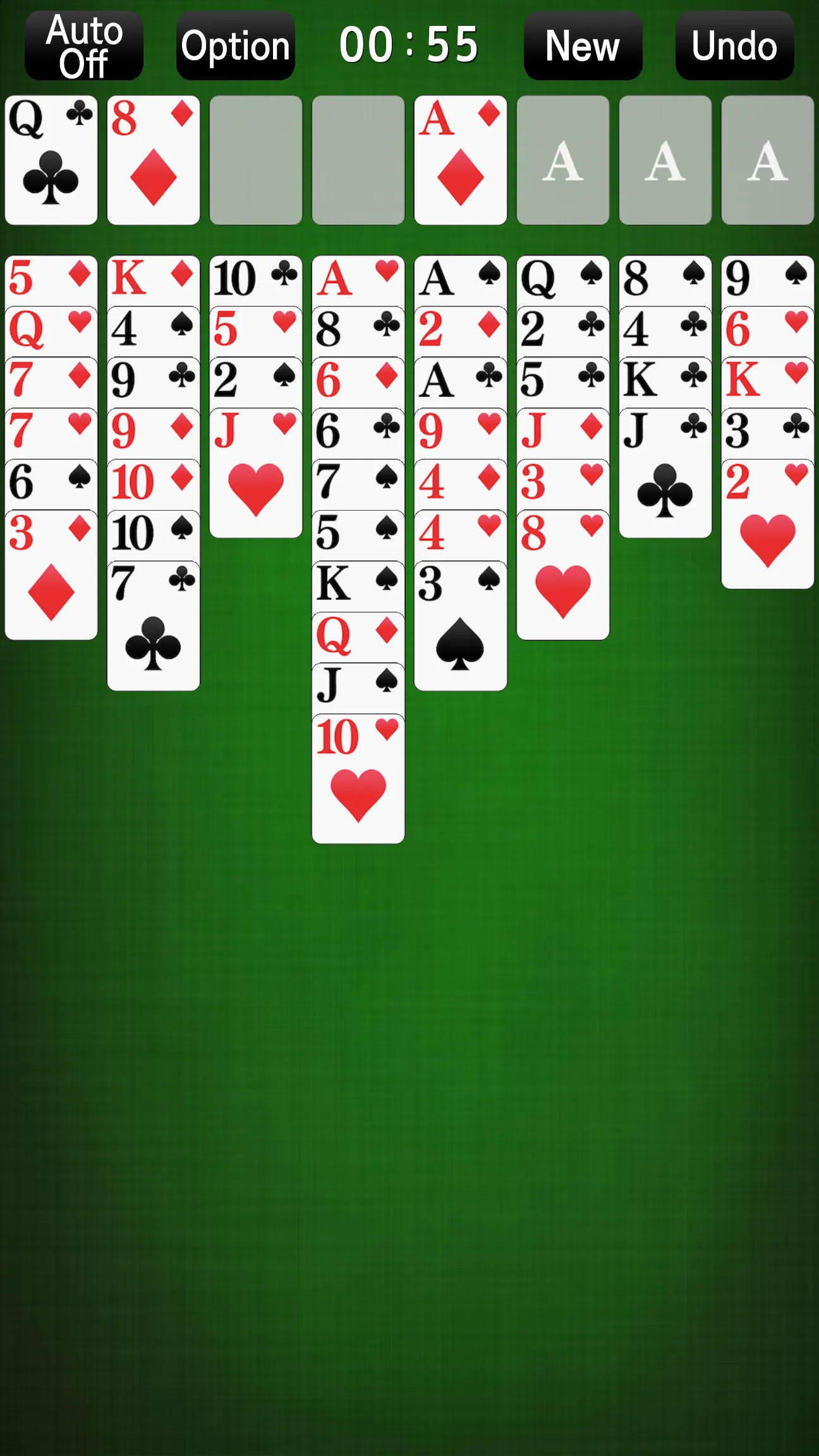 FreeCell [card game] | Indus Appstore | Screenshot