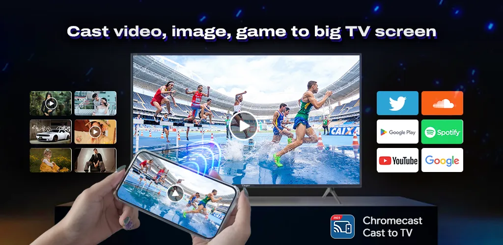 Cast to TV with Chromecast | Indus Appstore | Screenshot