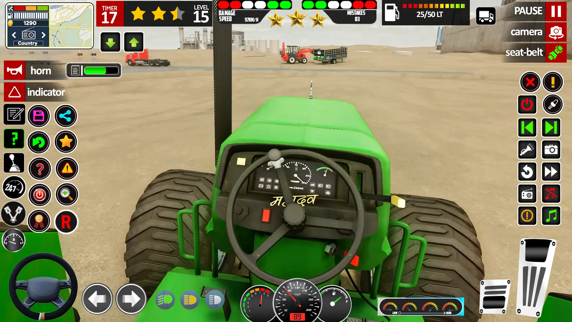 Indian Tractor Games Simulator | Indus Appstore | Screenshot