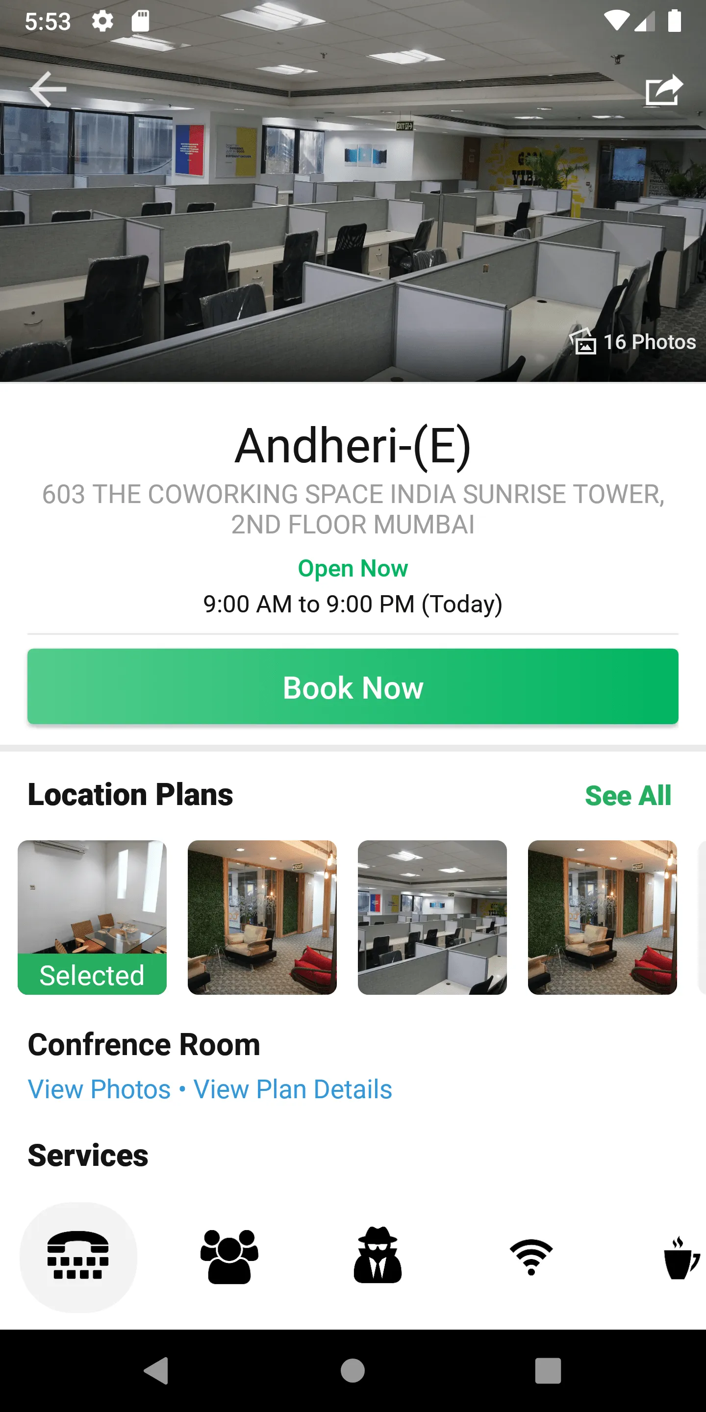 603 The Coworking Space | Indus Appstore | Screenshot