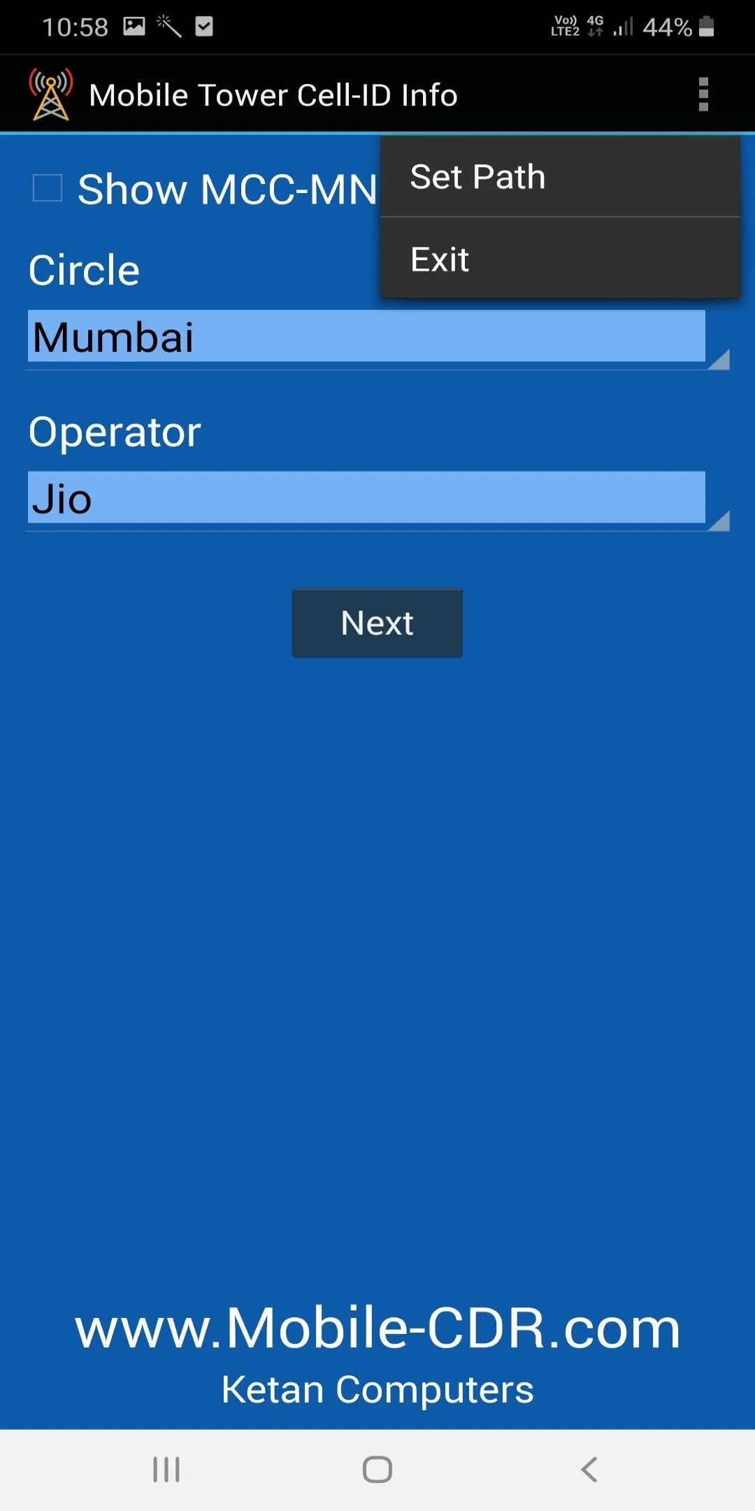 Mobile Tower Cell-ID Info | Indus Appstore | Screenshot