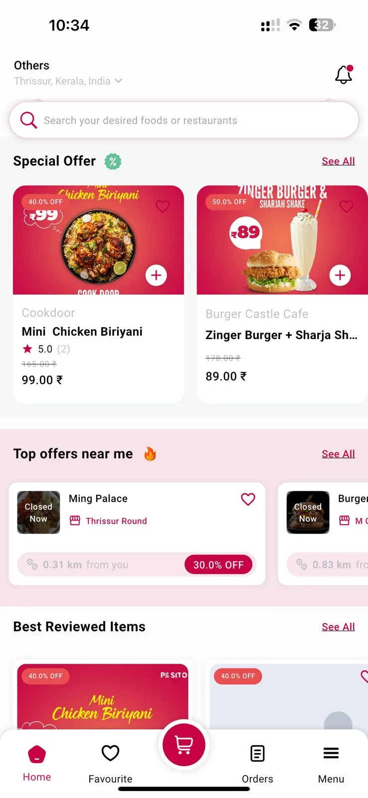 PESITO - Kerala's Own Delivery | Indus Appstore | Screenshot