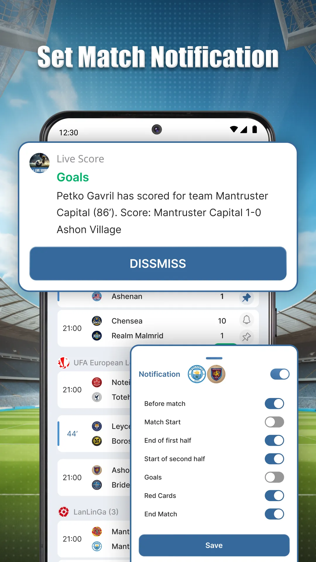 Live Score Football | Indus Appstore | Screenshot