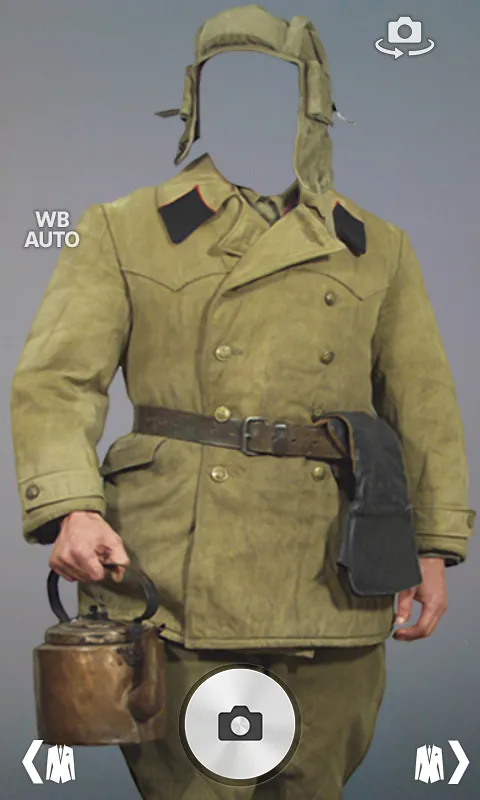 WW 2 soldier suit photomontage | Indus Appstore | Screenshot