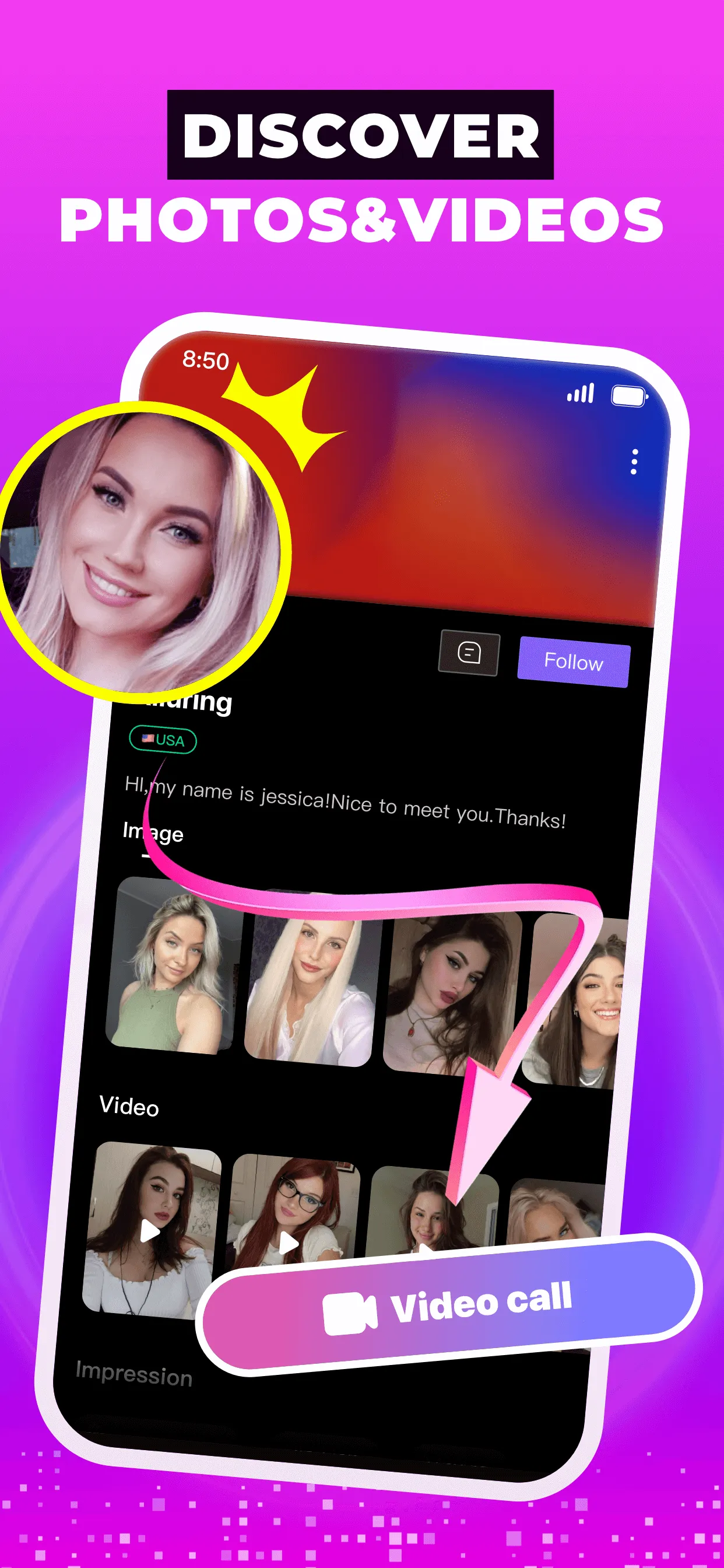 Alluring - Live for Video Chat | Indus Appstore | Screenshot