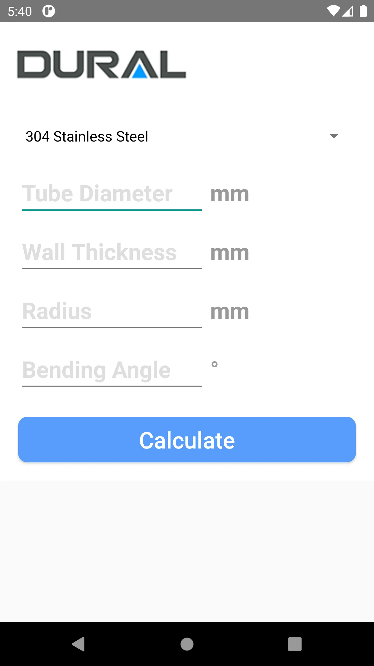 Dural Bend Tooling | Indus Appstore | Screenshot