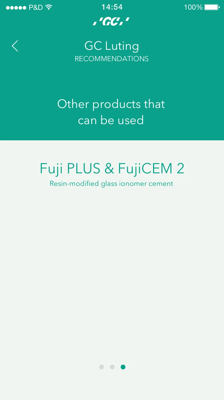 GC luting guide | Indus Appstore | Screenshot