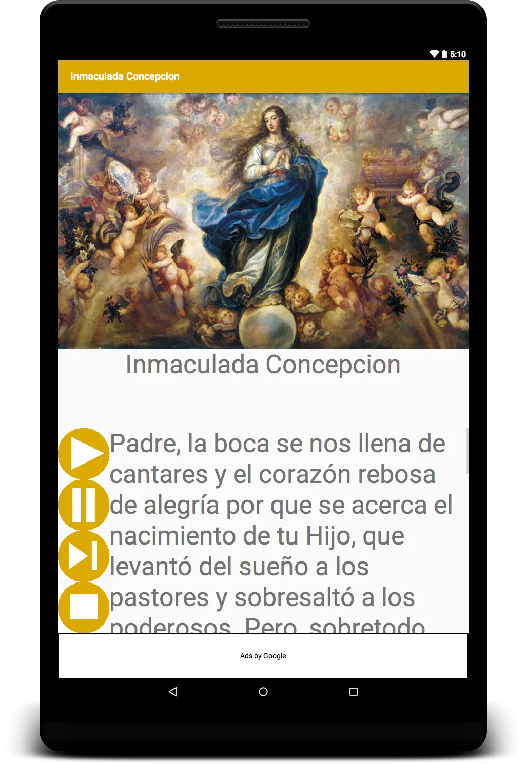 Inmaculada Concepcion | Indus Appstore | Screenshot