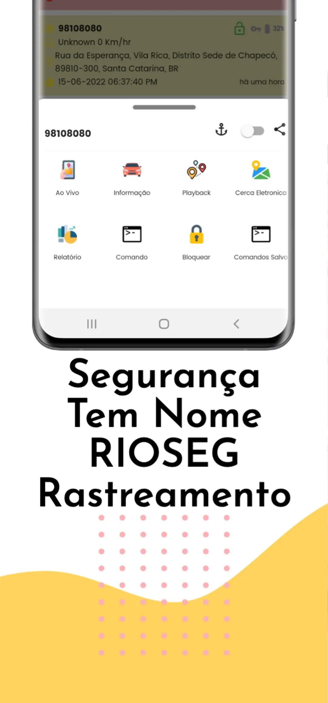 RIOS SEG RASTREAMENTO | Indus Appstore | Screenshot