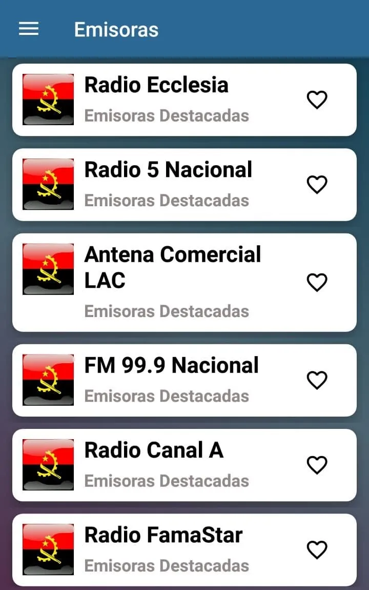 Radio Angola Stations Online | Indus Appstore | Screenshot