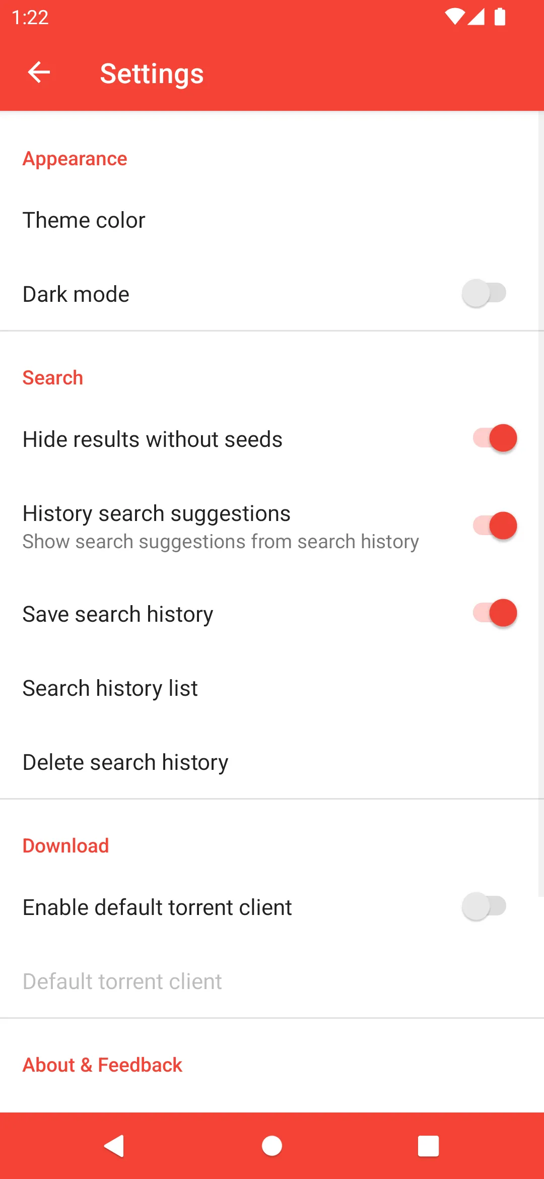 Torrent Search Revolution | Indus Appstore | Screenshot