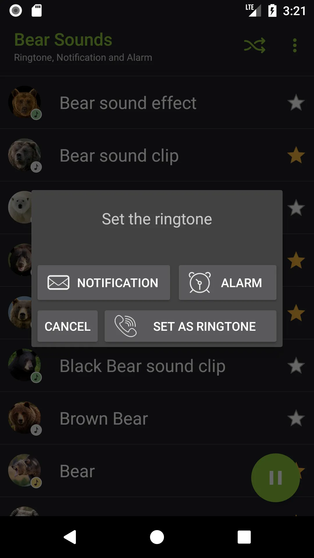 Bear Sounds | Indus Appstore | Screenshot