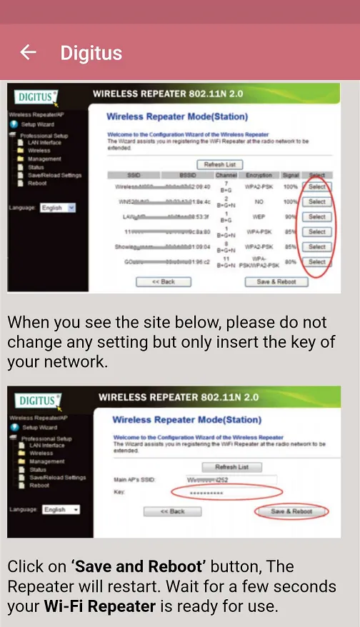 Wifi Repeater Setup Guide | Indus Appstore | Screenshot