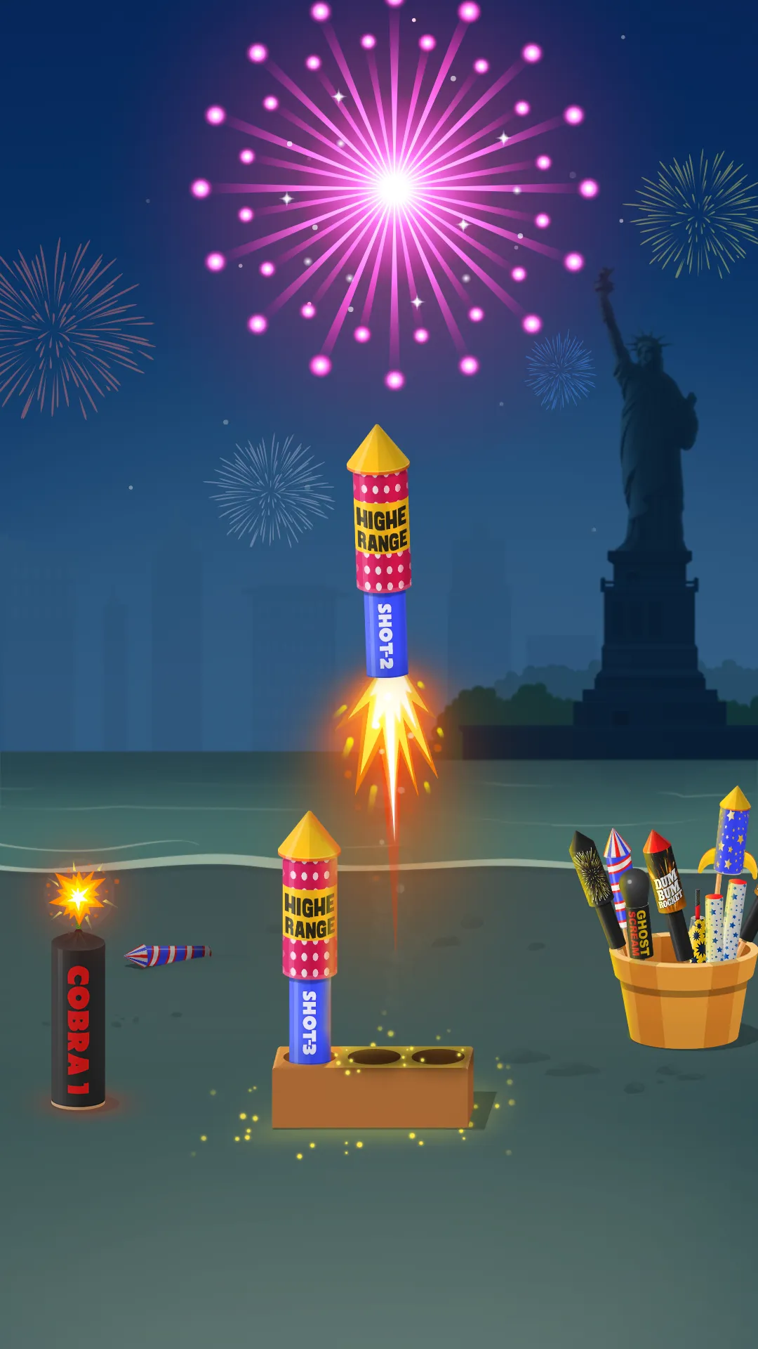 Diwali Firecrackers Simulator | Indus Appstore | Screenshot