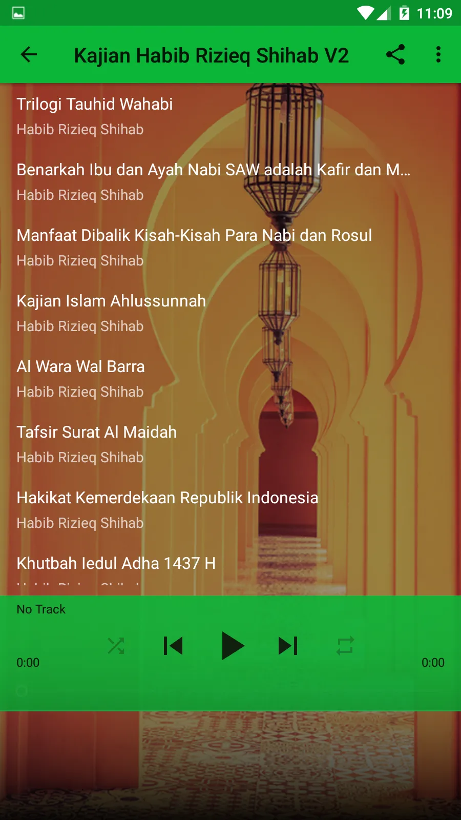 Kajian Habib Rizieq Shihab | Indus Appstore | Screenshot